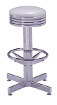 Vitro 500-782 - Classic Grooved Ring Stool with Cross Feet, Grade 5