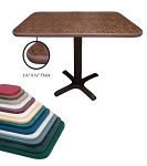 Vitro BE-125-2424 - Bumper Edge Table Top, 24