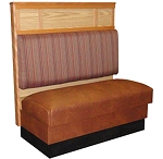 Vitro NW-5-CT-UCS-SINGLE - Norwood Series Booth, Single, Grade 5