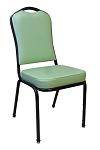 Vitro RO-150 SH - Stacking Chair, Grade 5 Fully Upholstered, High Crowned Back