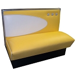 Vitro VT-4300-SINGLE - Vette Series Booth, Single, Grade 5