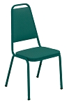Vitro X-25 - Stacking Chair, Grade 5 Fully Upholstered, High Straight Back