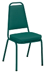Vitro X-25 WF - Stacking Chair, Grade 5 Fully Upholstered, High Straight Back