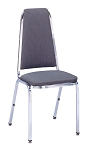 Vitro X-6 - Stacking Chair, Grade 5 Fully Upholstered, High Curved Back