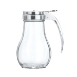 Vollrath 214 - Syrup Server, 14 oz., glass jar, chrome top, 5-7/8