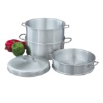 Vollrath 68125 - 3-Tier Vegetable Steamer/Boiler, 5 qt.