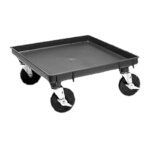 Vollrath 1697-06-LC2 - Rack-Master Dolly Base, platform design, no handle, single-s