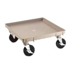 Vollrath 1697-32-LC2 - Rack-Master Dolly Base, platform design, no handle, single-s