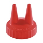 Vollrath 2200-02 - Twin Tip Replacement Color Cap, fits 8-32 oz. standard mouth, (Case of 12)