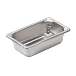 Vollrath 30922 - Super Pan V Food Pan, 1/9 size, 2