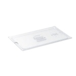 Vollrath 32400 - Super Pan 1/4 GN Flat Slotted Cover, clear plastic, (Case of 6)