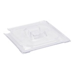 Vollrath 32600 - Super Pan 1/6 GN Flat Slotted Cover, clear plastic, (Case of 6)
