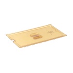 Vollrath 34100 - Super Pan 3 1/1 GN Slotted Cover, high-temp amber plastic, (Case of 6)