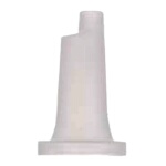 Vollrath 3604A - Bar Keep II Storage Jar Neck (neck only), white, (Case of 12)