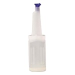 Vollrath 3632 - Bar Keep Kit, 1-quart jar, neck & storage lid, (6) colored spouts, (Case of 12)
