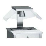 Vollrath 36380 - Breath Guard, for Signature Server with stainless steel countertops, 28