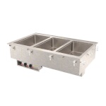 Vollrath 3640571HD - Hot Food Unit, Drop-In, (3) 12
