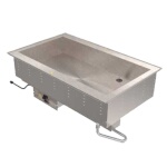 Vollrath 36505240 - Top Mounted 5-Pan Bain Marie w/Thermostatic Controls, 240 V.