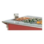 Vollrath 37511-2-L - Signature Server Stainless Steel Countertop Plate Rest, left side