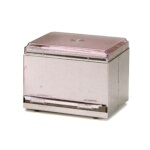 Vollrath 3802L-01 - Replacement Cover For Straw Boss Dispenser, transparent brown