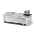 Vollrath 60039 - Sous Vide Immersion Circulator, (2) pump speeds, includes: head, bath & cover