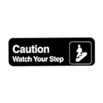 Vollrath 4544 - Caution/Watch Your Step Sign, 3