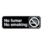 Vollrath 4589 - No Fumar/No Smoking Sign, (Spanish/English) 3