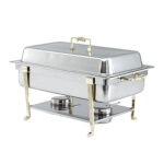 Vollrath 46059 - Water Pan-Full Size, Stainless Steel with Mirror finish, (Case of 2)