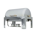 Vollrath 46084 - Roll Top Vented Dome Cover For New York, New York Oblong 46080 Chafer
