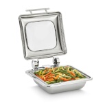 Vollrath 4644020 - Mirage Induction Chafer, 5.6 quart, (1) food pan & glass cover
