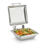 Vollrath 4644025 - Mirage Induction Chafer, 5.6 quart, (1) food pan & stainless steel cover