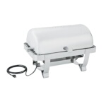 Vollrath 46529 - Orion Retractable Full Size Roll Top Chafer, 17 x 25 x 16 in.