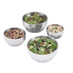 Vollrath 46584 - Angled Beehive Insulated Bowl, 1 quart, 7-3/8