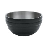 Vollrath 4659160 - Insulated Serving Bowl, round, 3.4 quart, black, (Case of 6)