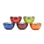 Vollrath 4659215 - Insulated Serving Bowl, round, 6.9 quart, dazzle red, (Case of 3)