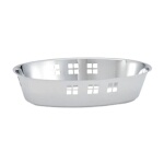 Vollrath 46624 - Oval Serving Bowl, 55 oz. (1.6L) 18/8 stainless steel, mirro