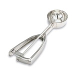 Vollrath 47151 - Disher, round bowl, size 10, 3-1/8 oz., squeeze handle