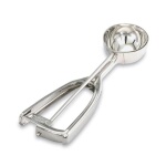 Vollrath 47155 - Disher, round bowl, size 24, 1-3/8 oz., squeeze handle, (Case of 12)
