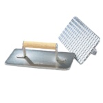 Vollrath 47708 - Steak Weight, stamped, waffle pattern bottom, (Case of 12)