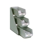 Vollrath 4843-06 - Condiment Organizer Set, (3) tier, (3) 11-1/4