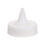 Vollrath 4914-13 - Wide Mouth Squeeze Bottle Replacement Cap, closeable single, (Case of 12)