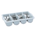 Vollrath 52654 - Cutlery Dispenser/Box, gray, 21-5/8