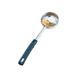 Vollrath 61177 - Spoodle, 6 oz., solid, black handle, 13-13/16