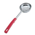 Vollrath 62180 - Spoodle, 8 oz., perforated, orange handle, 14-1/8