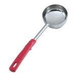 Vollrath 62182 - Spoodle, 8 oz., solid, orange handle, 14-1/8