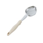 Vollrath 6412335 - Spoodle, solid oval, handle ivory, 3 oz., 13-1/2