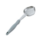 Vollrath 6412445 - Spoodle, solid oval, handle gray, 4 oz., 13-13/16