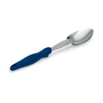 Vollrath 6414030 - Heavy Duty Spoon, blue nylon handle, solid, 13-13/16