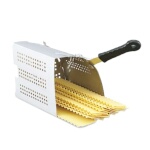 Vollrath 682114B - Pasta Inset, 3 qt., silicone handle, 18-8 stainless steel
