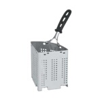 Vollrath 682112B - Pasta Inset, 2-1/2 qt., silicone handle, 18-8 stainless steel